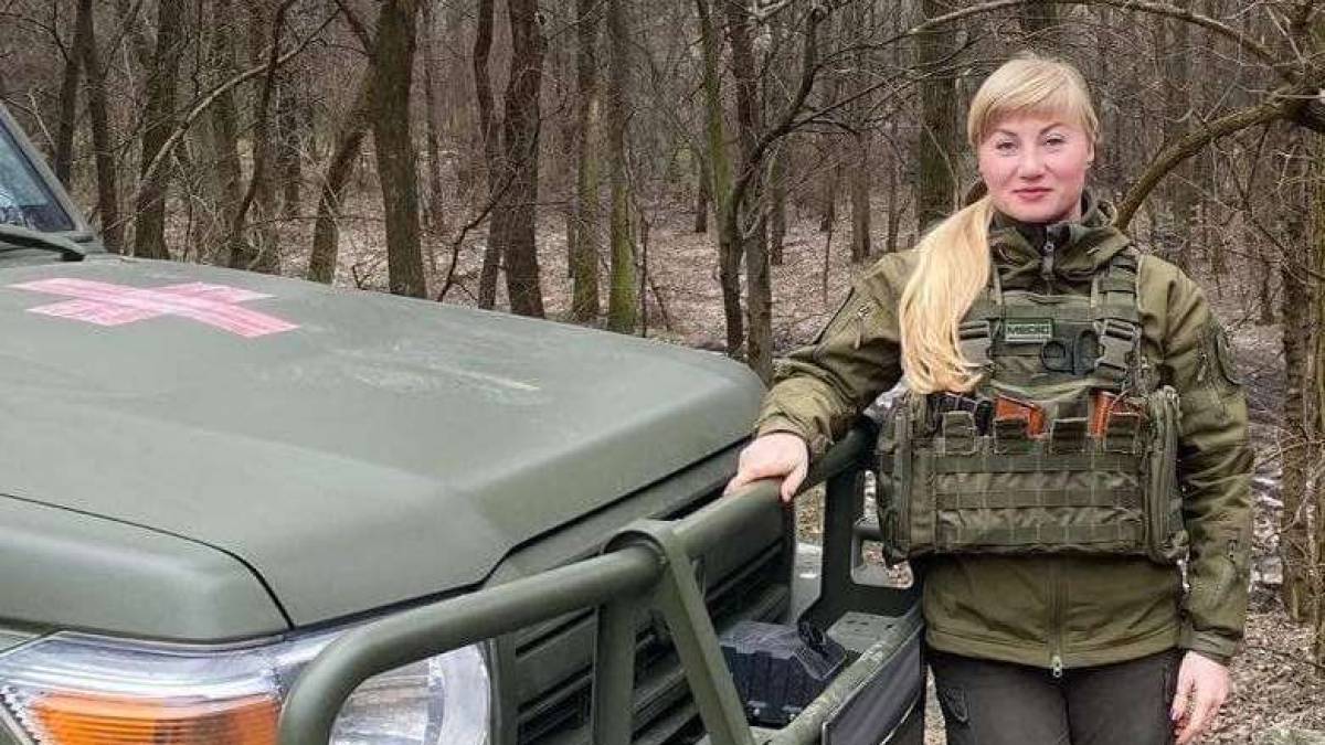 Знайомтеся: сержант Нацгвардії Дарина, яка служить на Запорізькому напрямку бойовим медиком