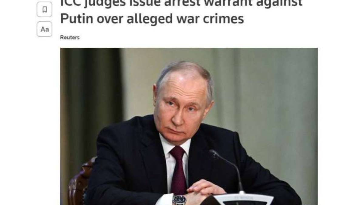 Что значит выдача ордера на арест Путина?