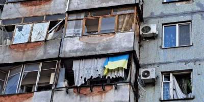 🇺🇦 Прапор України витримав ракетний удар по Запоріжжю (фото)