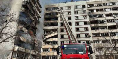 У результаті ворожого обстрілу Запоріжжя 22 березня постраждало 32 людини, з яких 20 чоловіків, 9 жінок та 3 дітей