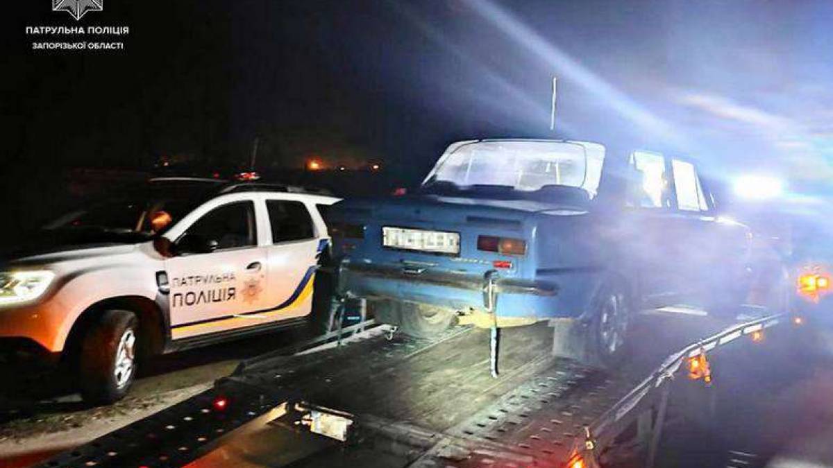 У водія, який скоїв у Запоріжжі ДТП, рівень алкоголю перевищив допустиму норму в 13 разів