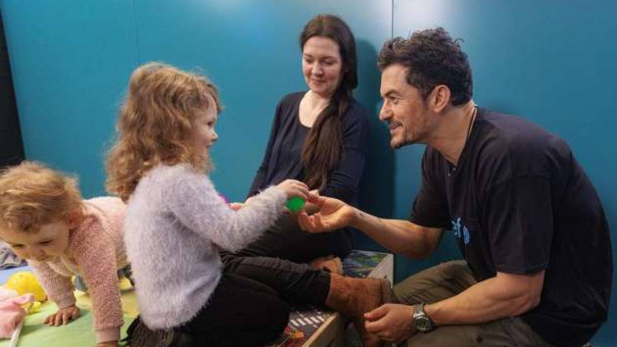 До України приїхав посол доброї волі UNICEF Орландо Блум