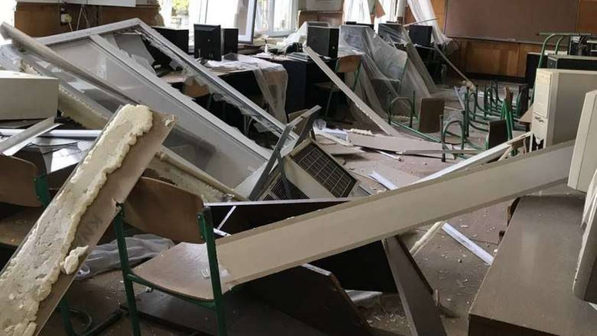 У Запоріжжі збирають гроші на ремонт комп’ютерних аудиторій коледжу, який постраждав від ракетного удару