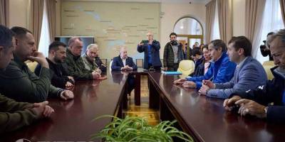 Стало відомо, про що на Дніпрогесі Президент України говорив з генеральним директором МАГАТЕ