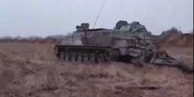 На Запоріжжі окупанти заміновують поля за допомогою радянського мінного загороджувача