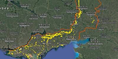Як на Запорізькому напрямку виглядає лінія оборони орків: супутниковий знімок