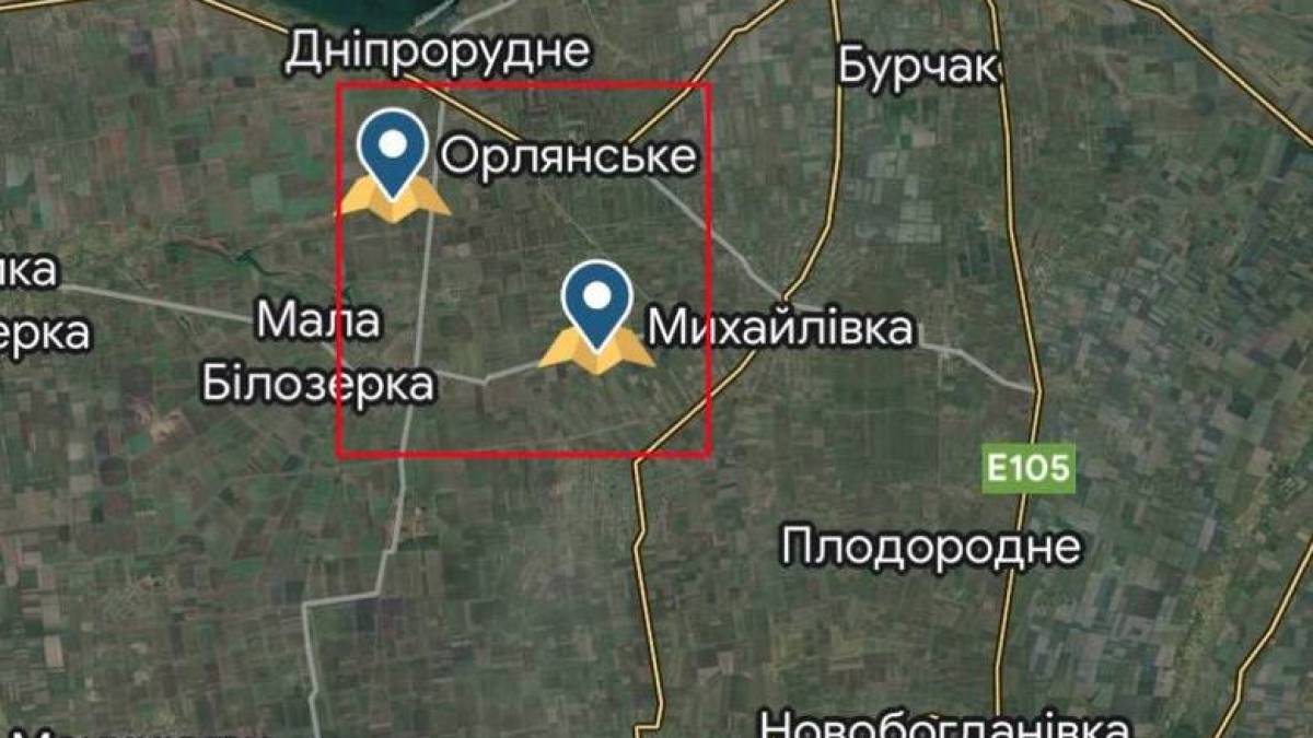 На півночі окупованої частини Запорізької області орки мінують поля (карта)