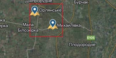 На півночі окупованої частини Запорізької області орки мінують поля (карта)