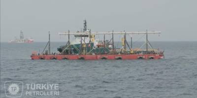Туреччина завершила монтаж газопроводу в Чорному морі