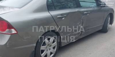У Запоріжжі притягнули до відповідальності зухвалого водія, який протаранив 2 автомобіля та тікав від поліцейських