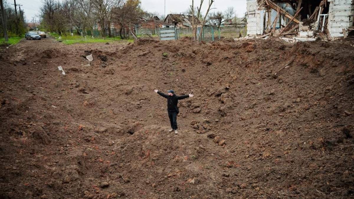 Армія рф нищить Оріхів бомбами вагою 1500 кг, фото