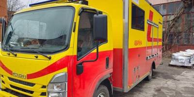 Запоріжжя  отримало від США автомобіль для ремонту теплових мереж