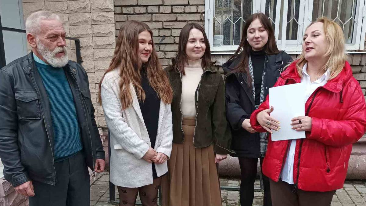 Берегиня Перемоги біля Художньої школи – перемога юних творчих сил та надії