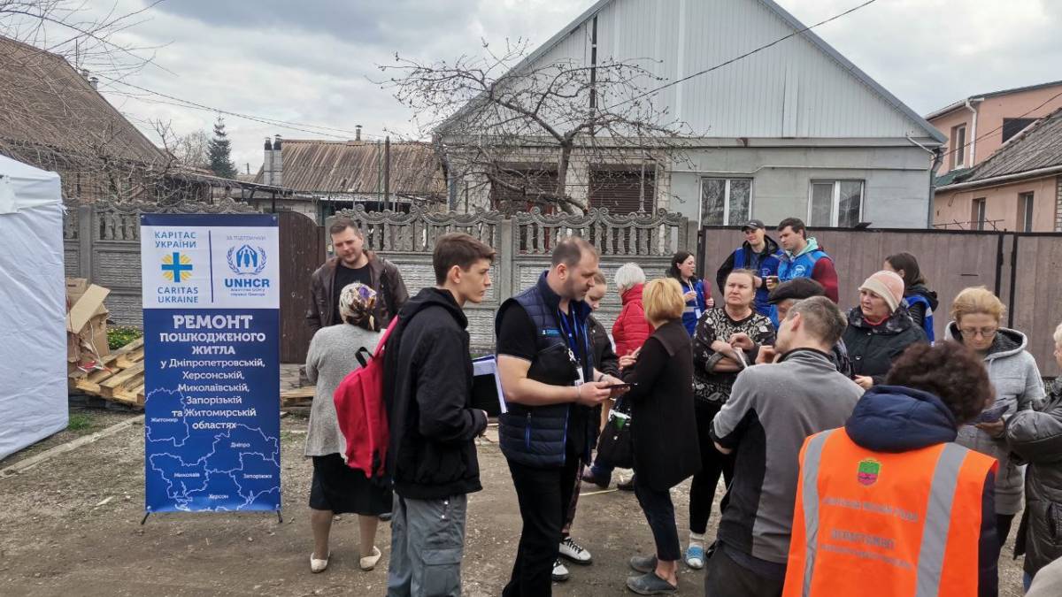 У «Карітас Запоріжжя» оперативно реагують на кожну біду у місті
