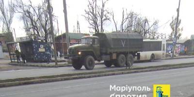 На Бердянськ: у напрямку міста окупанти поновили рух вантажівок із військовими та БК, фото