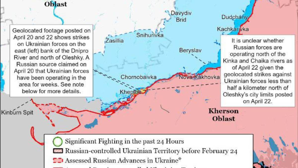 На Олешки? Що дасть ЗСУ плацдарм на лівому березі Дніпра