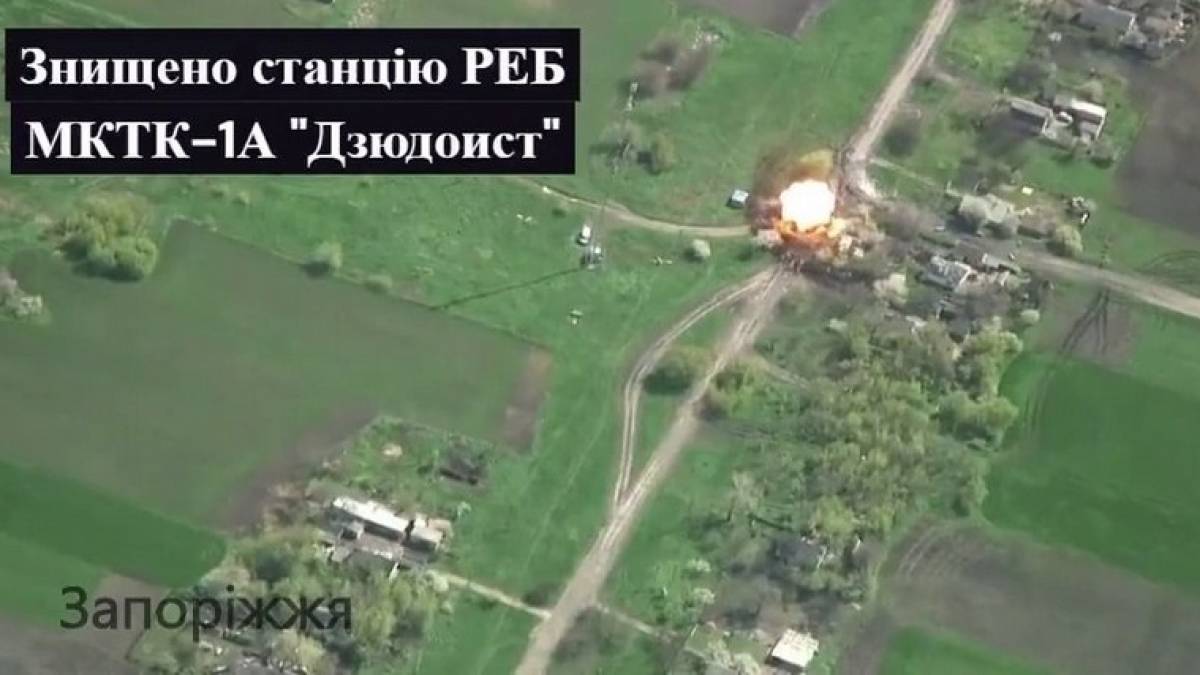 На Запорізькому напрямку ЗСУ знищили станцію радіоелектронної боротьби окупантів під назвою… «Дзюдоист»