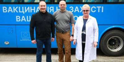 На Запоріжжі курсуватимуть автобуси для вакцинації населення
