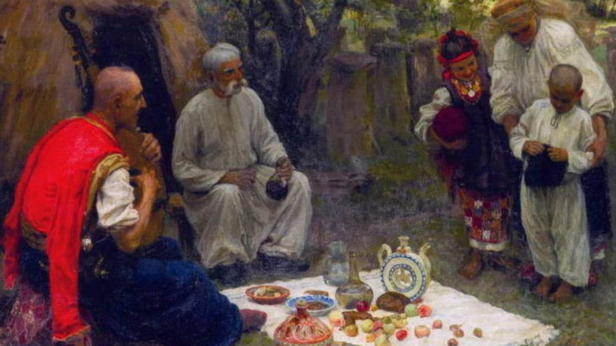 «Гість із Запоріжжя»: маловідома картина онукового племінника Тараса Шевченка, яку відшукав журналіст МИГу