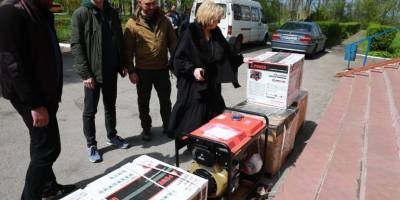 Комунальні установи Запорізького регіону отримали чергову партію генераторів