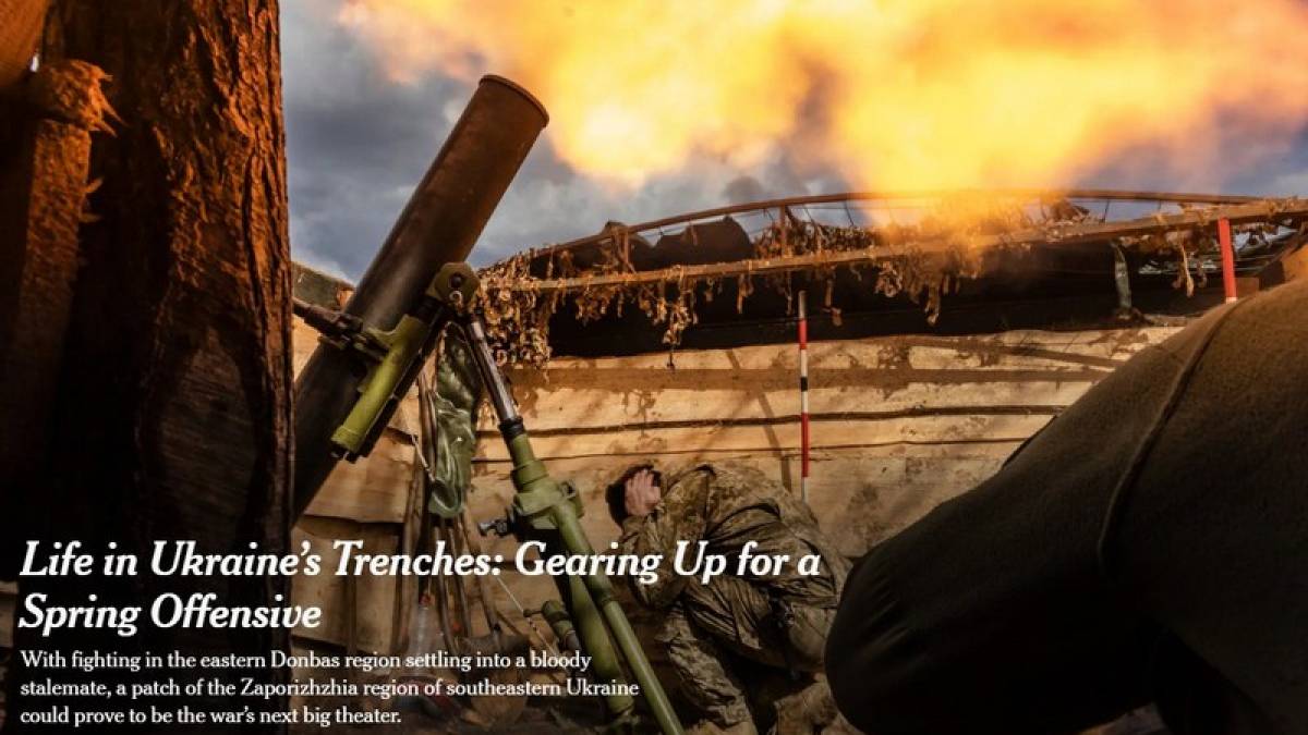 Про захисників Запоріжжя розповіла своїм читачам газета The New York Times  (фото)