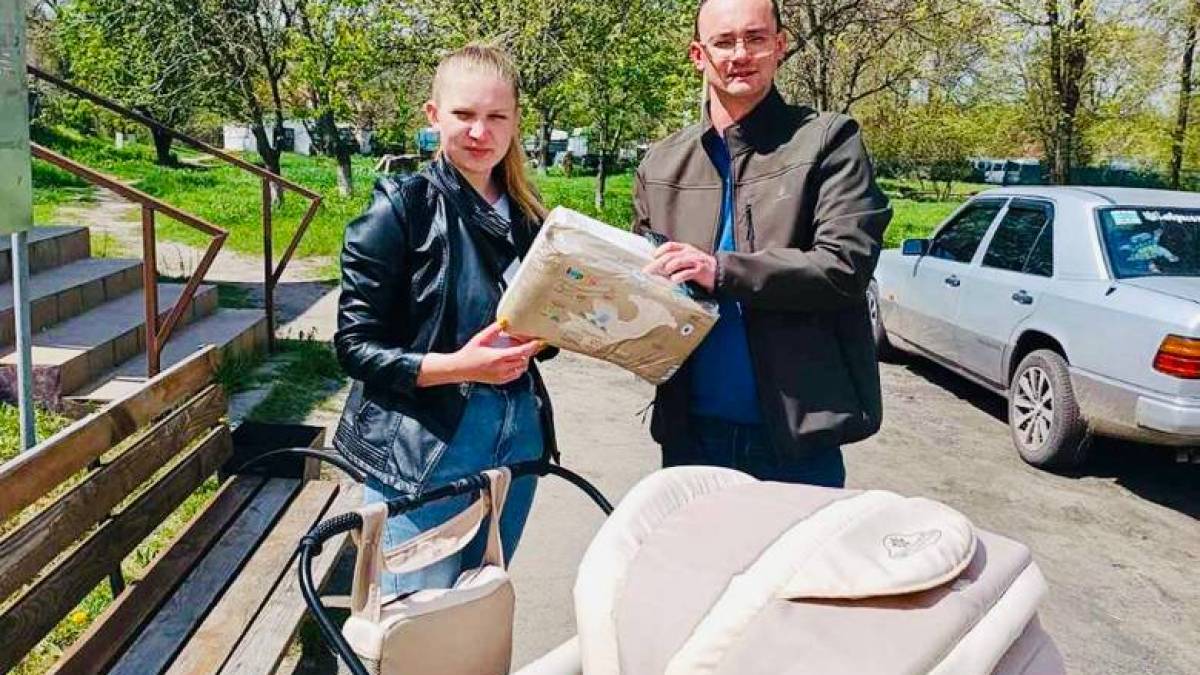 На Запоріжжі громада отримала для переселенців гуманітарну допомогу з Польщі