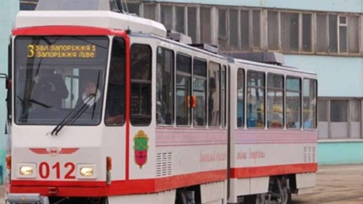 Внимание! В Запорожье 3 мая произойдут временные изменения в работе двух трамвайных маршрутов