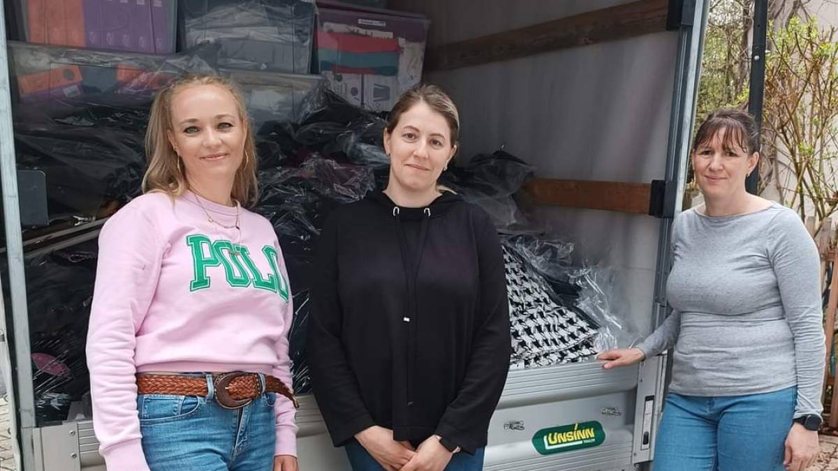 Благодійниця з Німеччини – українським матусям