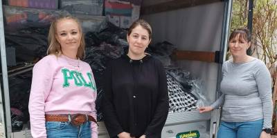 Благодійниця з Німеччини – українським матусям