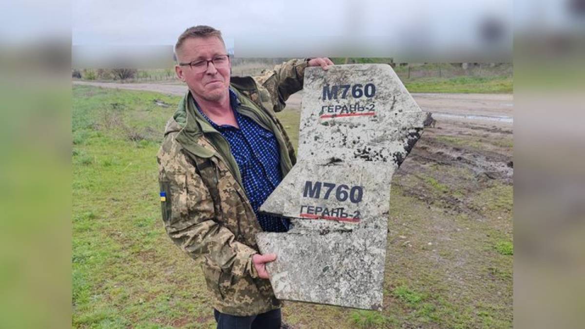 У Запорізькій області військовослужбовець з автомата Калашнікова збив російський шахед