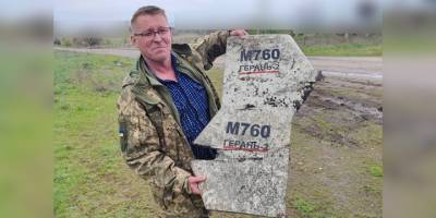 У Запорізькій області військовослужбовець з автомата Калашнікова збив російський шахед