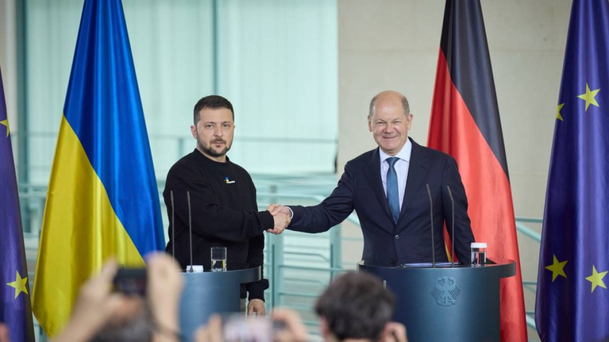 Україна та Німеччина ухвалили спільну декларацію за підсумками візиту Зеленського до Берліна