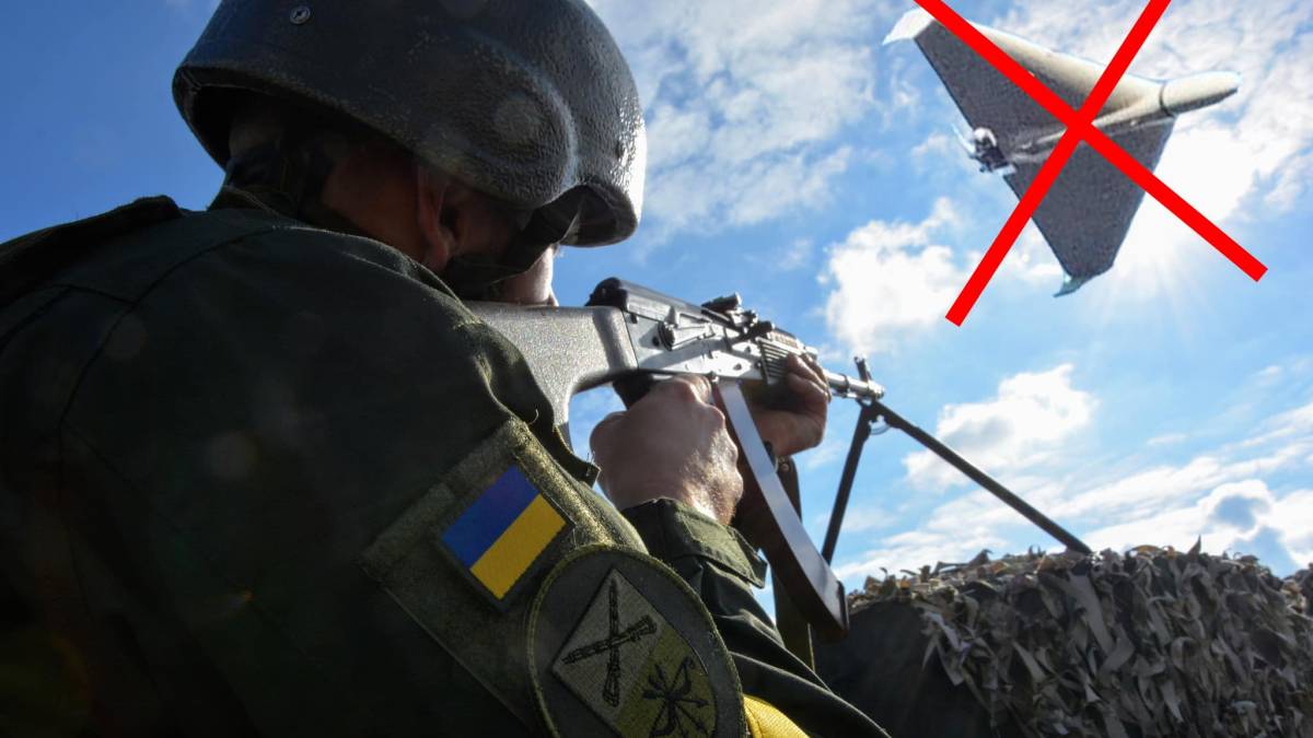 Нацгвардійці збили ворожий дрон, яким ворог атакував Запоріжжя