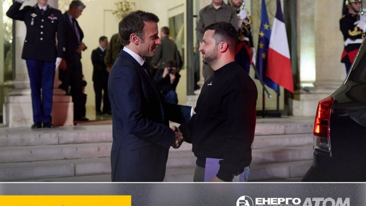 Окупанти мають покинути захоплену Запорізьку АЕС: президенти Франції та України