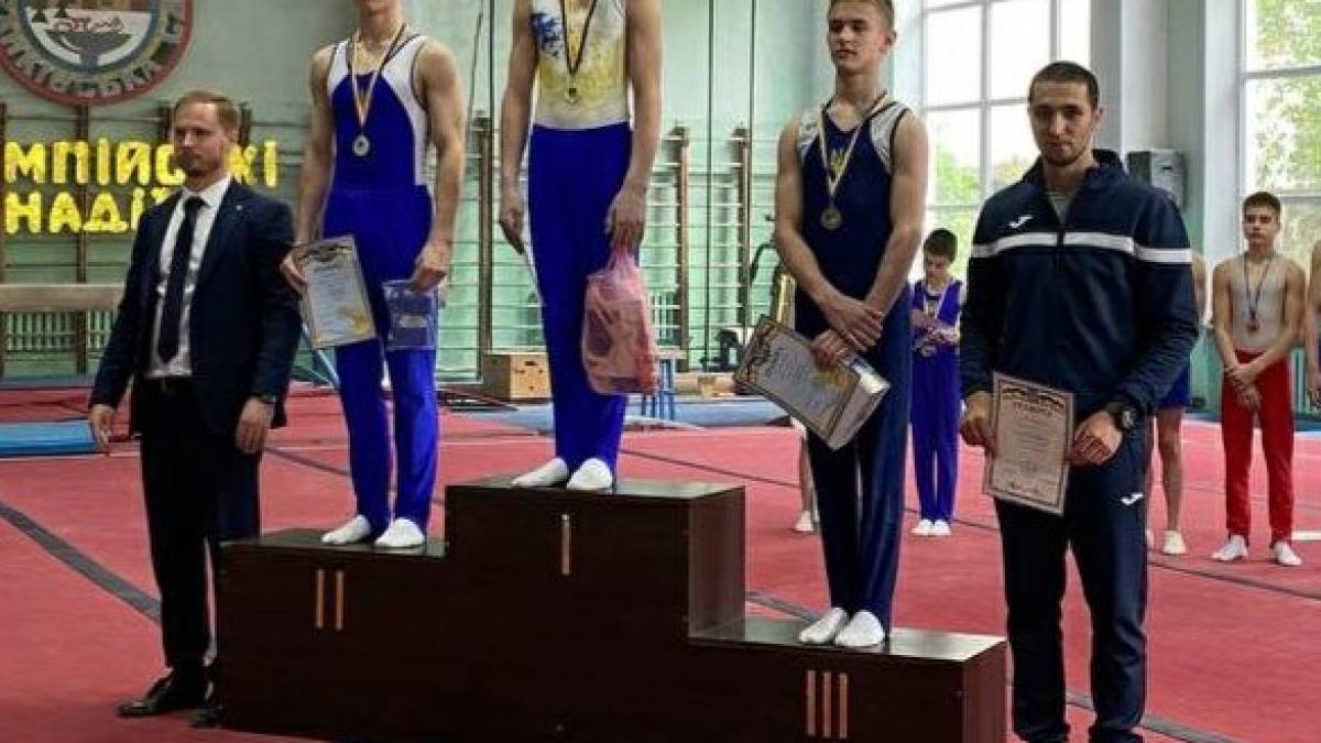 Запорізький гімнаст став абсолютним чемпіоном України у багатоборстві