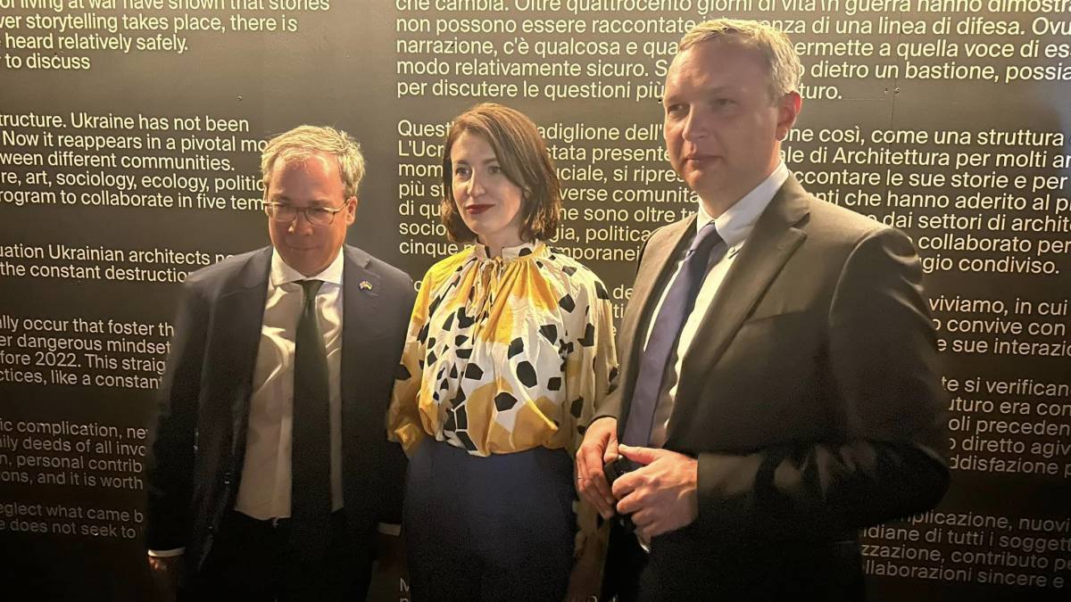 У Венеції офіційно відкрили Український павільон Biennale Architettura-2023