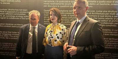 У Венеції офіційно відкрили Український павільон Biennale Architettura-2023