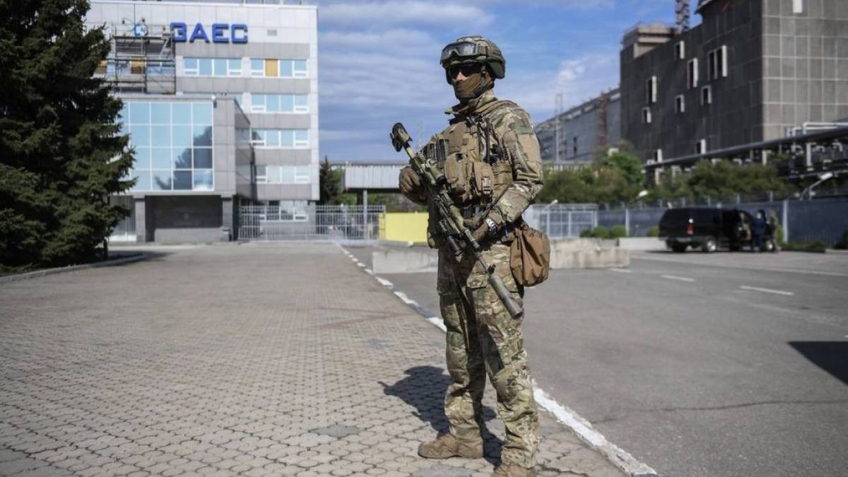 В окупованому Енергодарі нікому гасити пожежі