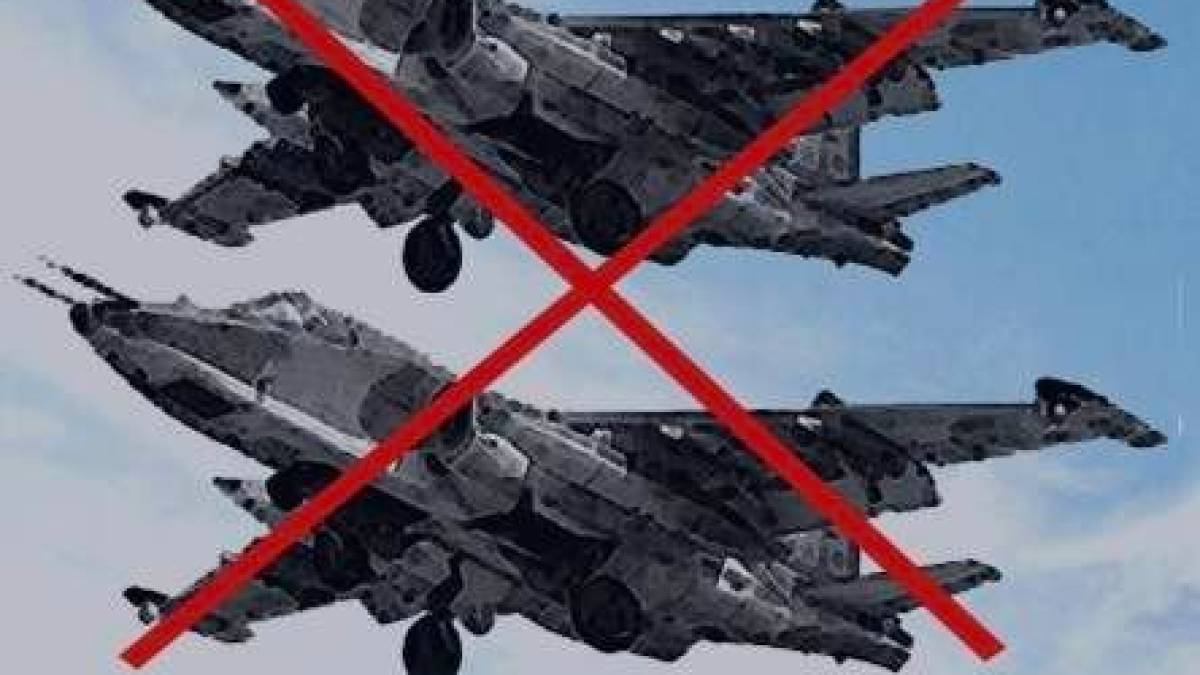 Українські військові збили два ворожі літаки Су-25, один знищено