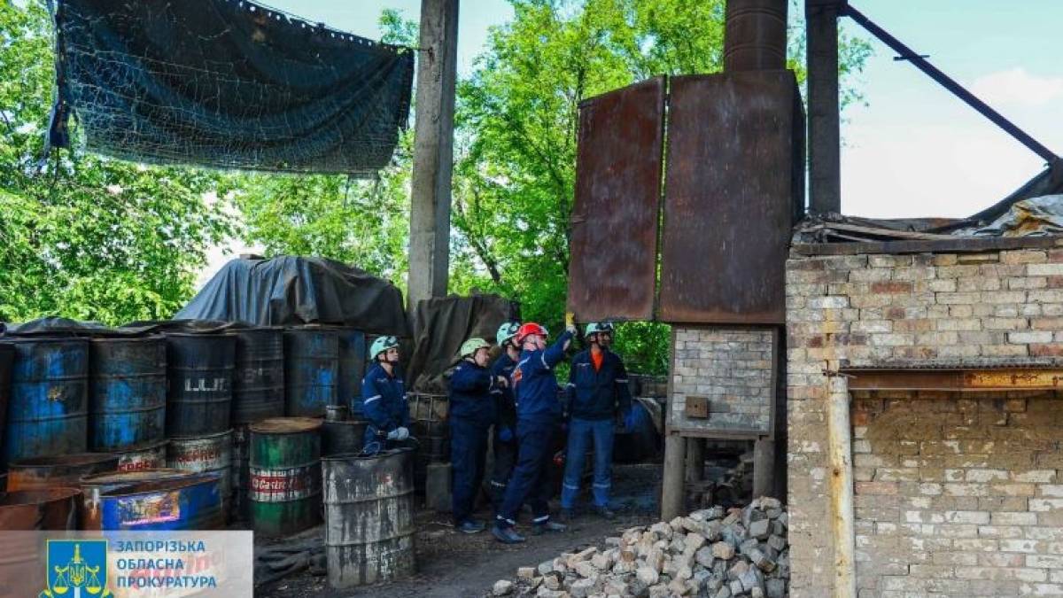 У Запоріжжі ліквідовано незаконне підприємство, яке отруювало повітря