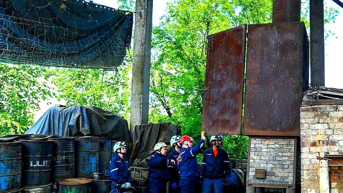 Ліквідовано джерело викидів у атмосферу міста – триває розслідування (фото)