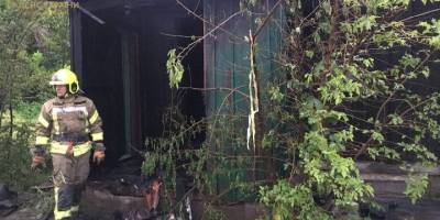 У Запоріжжі горів покинутий приватний будинок: причини пожежі з’ясовуються