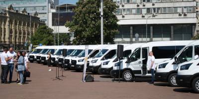 Данія передала Україні 15 автомобілів для допомоги постраждалим від насильства