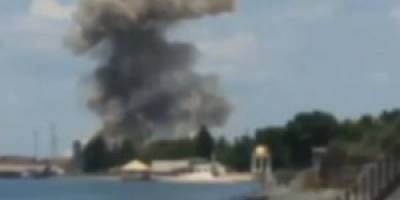 Після вибуху в окупованому Бердянську з місцевого порту тікають кораблі – МВА