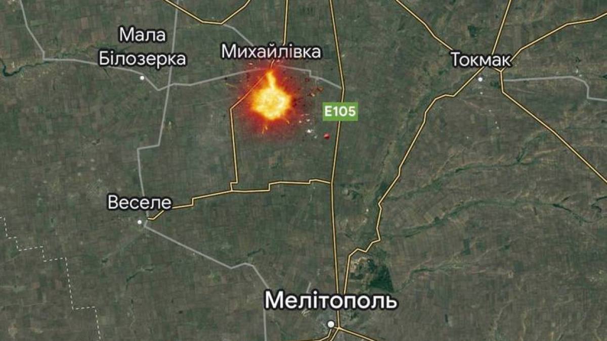 У Запорізькій області вибухнув автомобіль із зрадниками