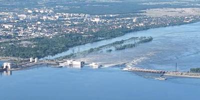 Води Каховського водосховища вільно течуть до Чорного моря