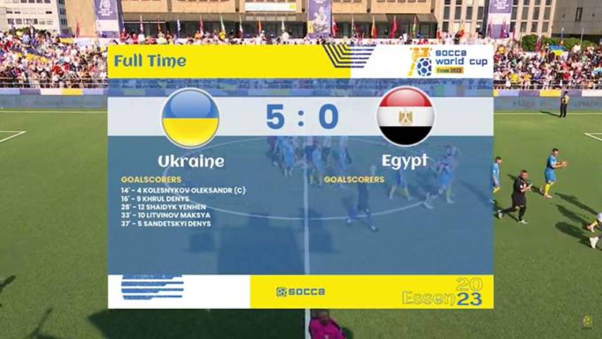 Україна розгромила Єгипет на старті чемпіонату світу 2023 із socca
