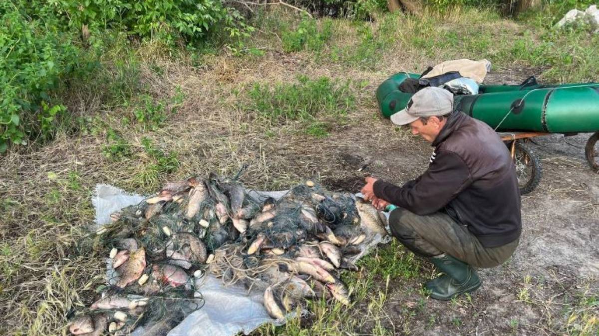 На Запоріжжі затримали браконьєра, який завдав шкоди біоресурсам на понад 183 тис. грн