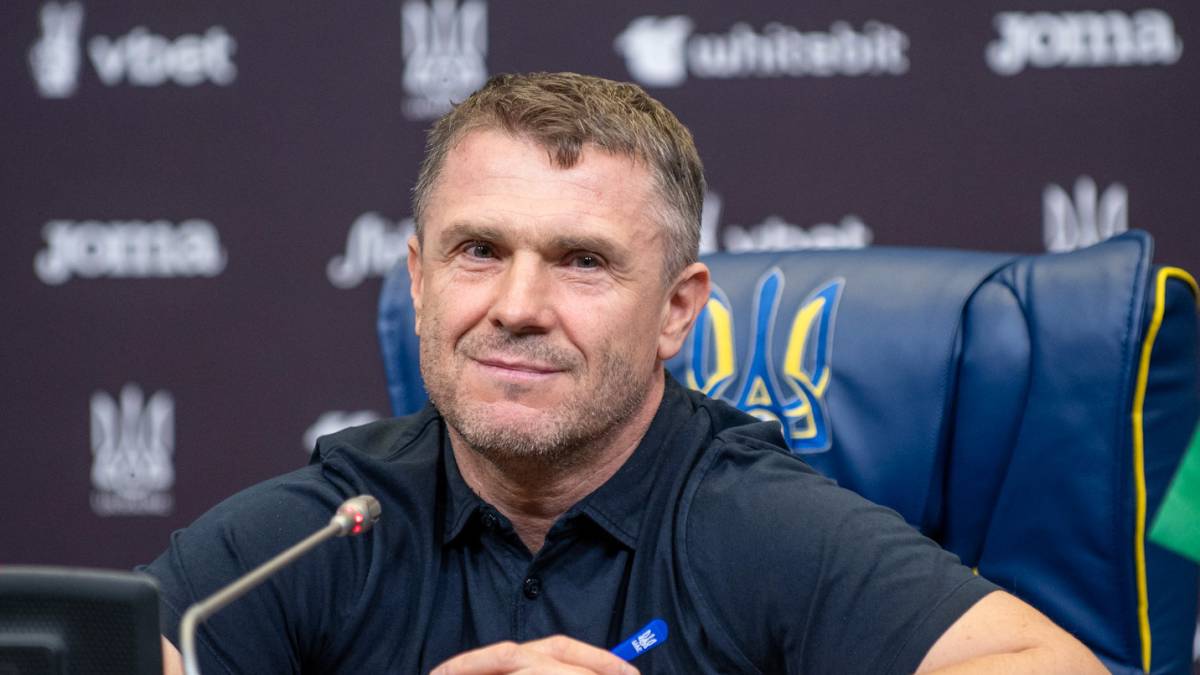 Официально. Сергей Ребров — главный тренер сборной Украины по футболу