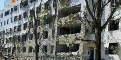 У Гуляйполі Запорізької області росіяни поцілили в лікарню. Двоє людей загинуло